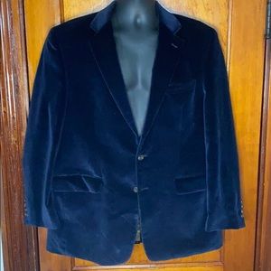 Blue Velvet blazer